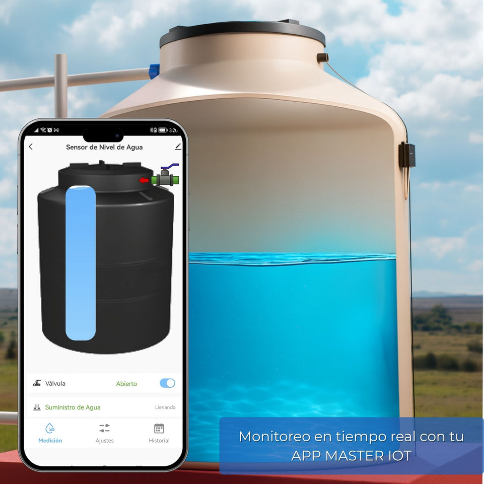 Monitoreo en Tiempo Real para Tinacos y Cisternas | Compatible con Alexa | IOT-WATERV
