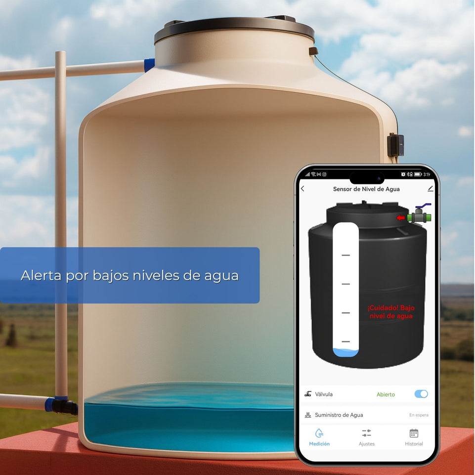 Monitoreo en Tiempo Real para Tinacos y Cisternas | Compatible con Alexa | IOT-WATERV