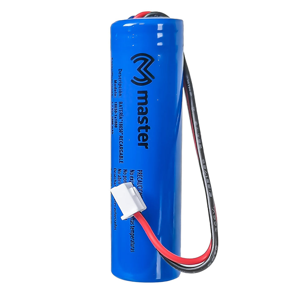 Batería Recargable 18650 de Litio 1800mAh – Unidad