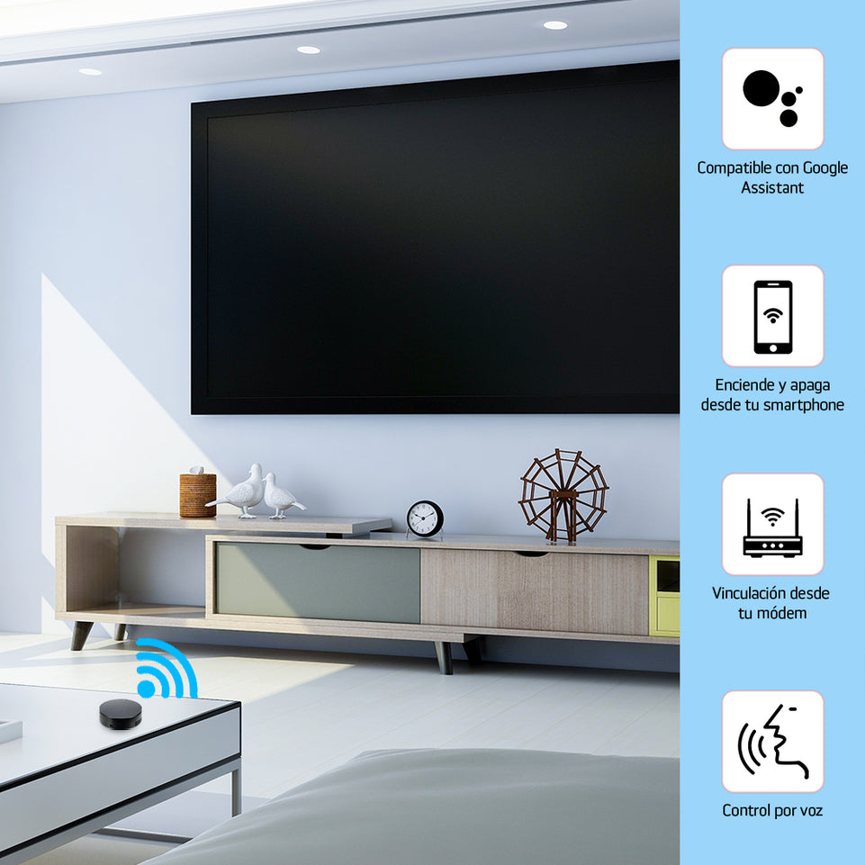 Controlador Remoto Wi-Fi Inteligente Infrarrojo IR | IOT-IRCONTROL