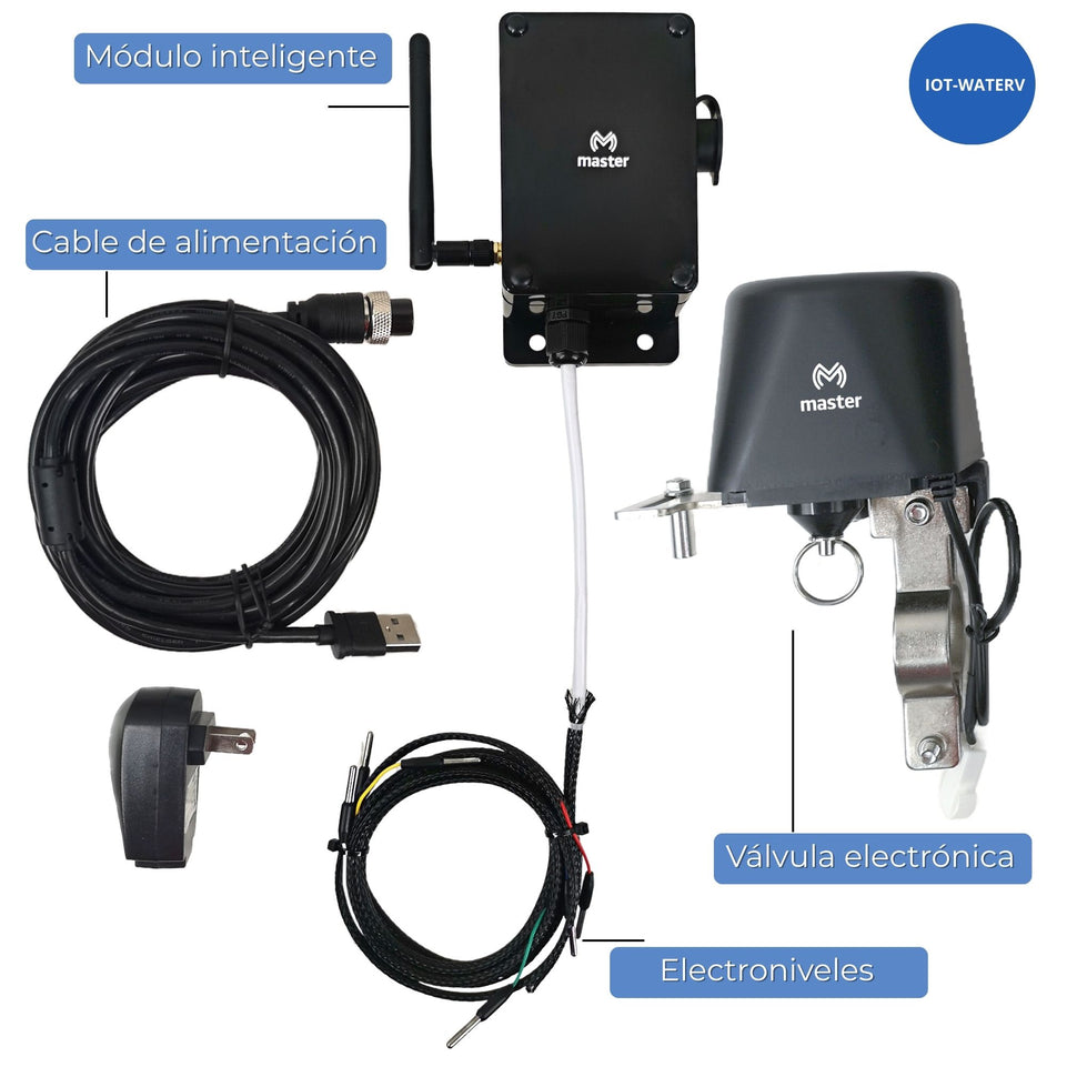 Monitoreo en Tiempo Real para Tinacos y Cisternas | Compatible con Alexa | IOT-WATERV