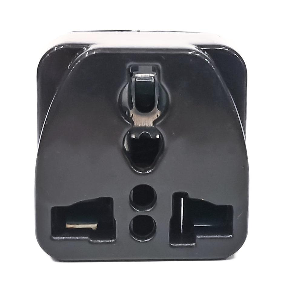 ADAPTADOR CLAVIJA UNIVERSAL NEGRO - ACAD3B