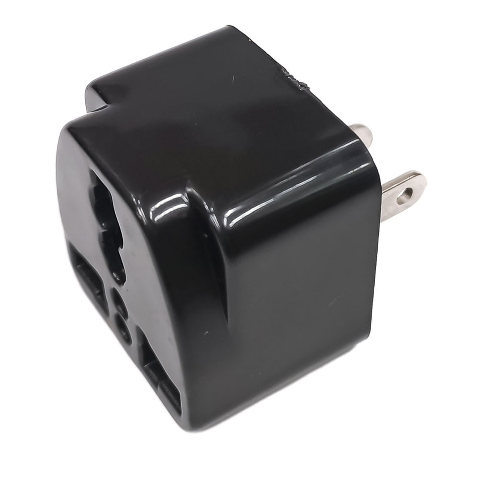 ADAPTADOR CLAVIJA UNIVERSAL NEGRO - ACAD3B