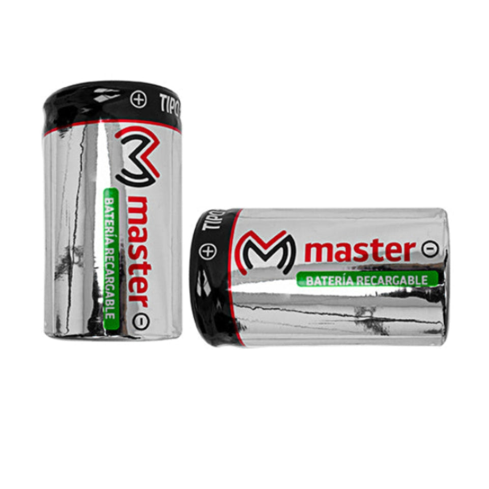 Baterías Recargables HR14 Tamaño C – 3000mAh, Pack con 2 Piezas
