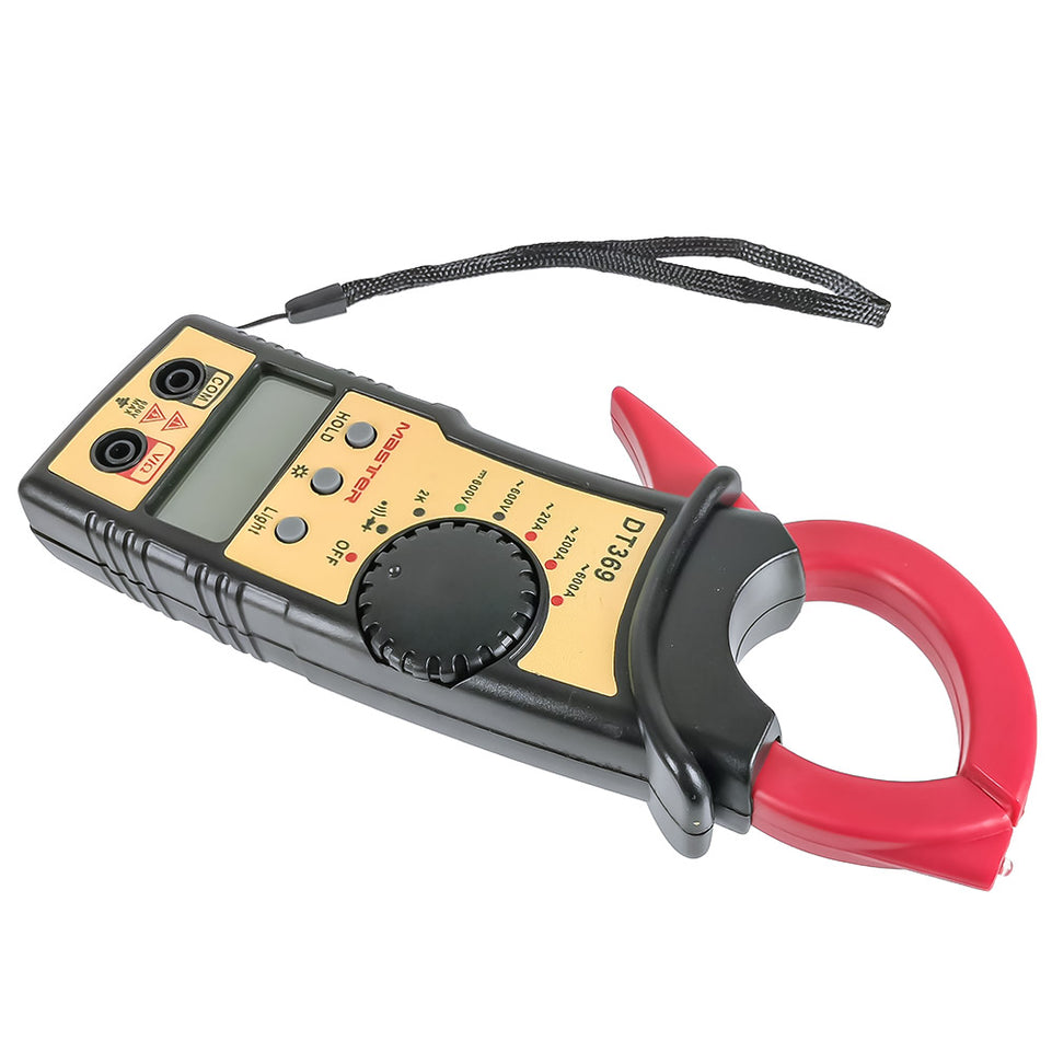 Multímetro de Gancho DT369 para Corrientes Altas de hasta 600A