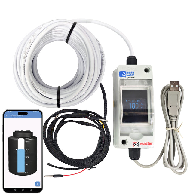 Sensor Medidor de Nivel de Agua para Tinaco o Cisterna Analógico Bluetooth | EASY-WATER