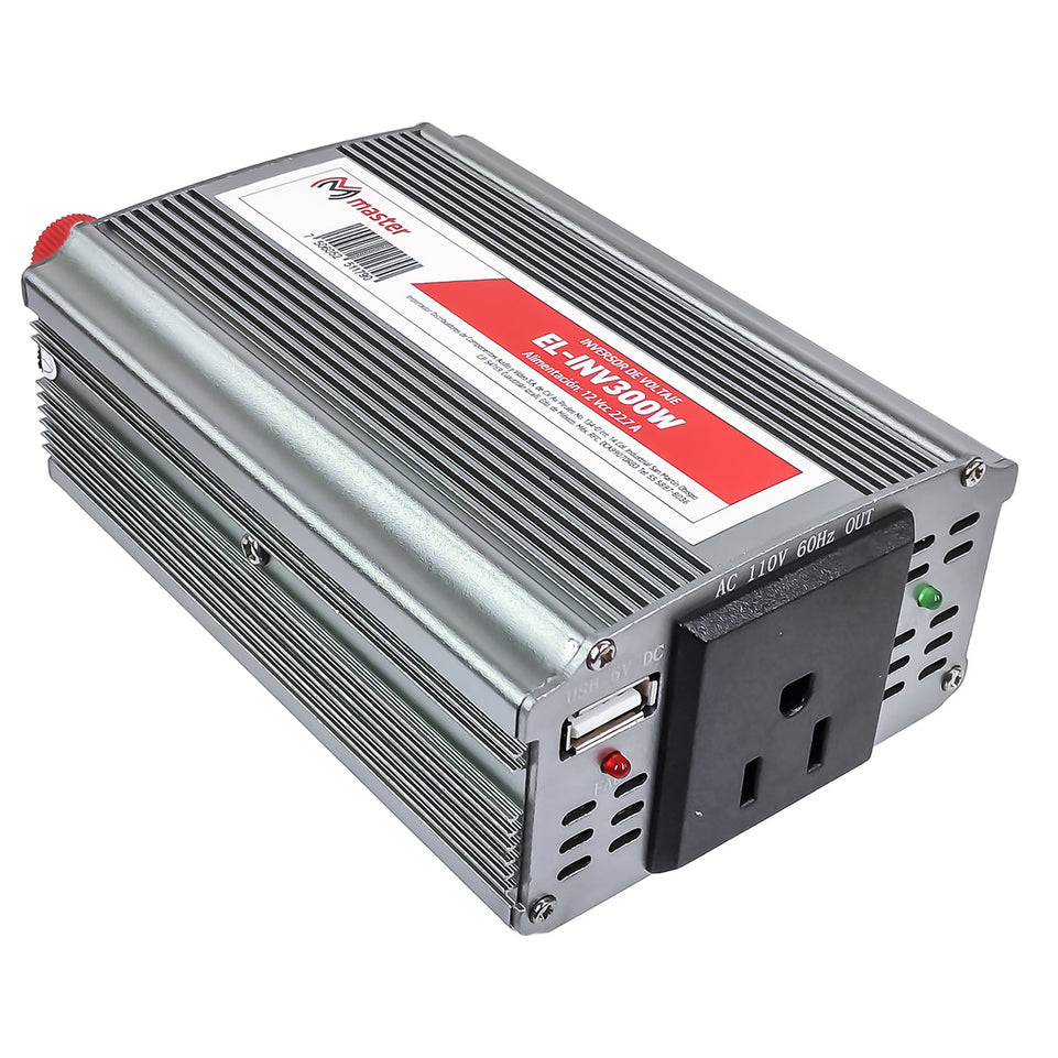 Inversor de voltaje, 300 Watts | EL-INV300W