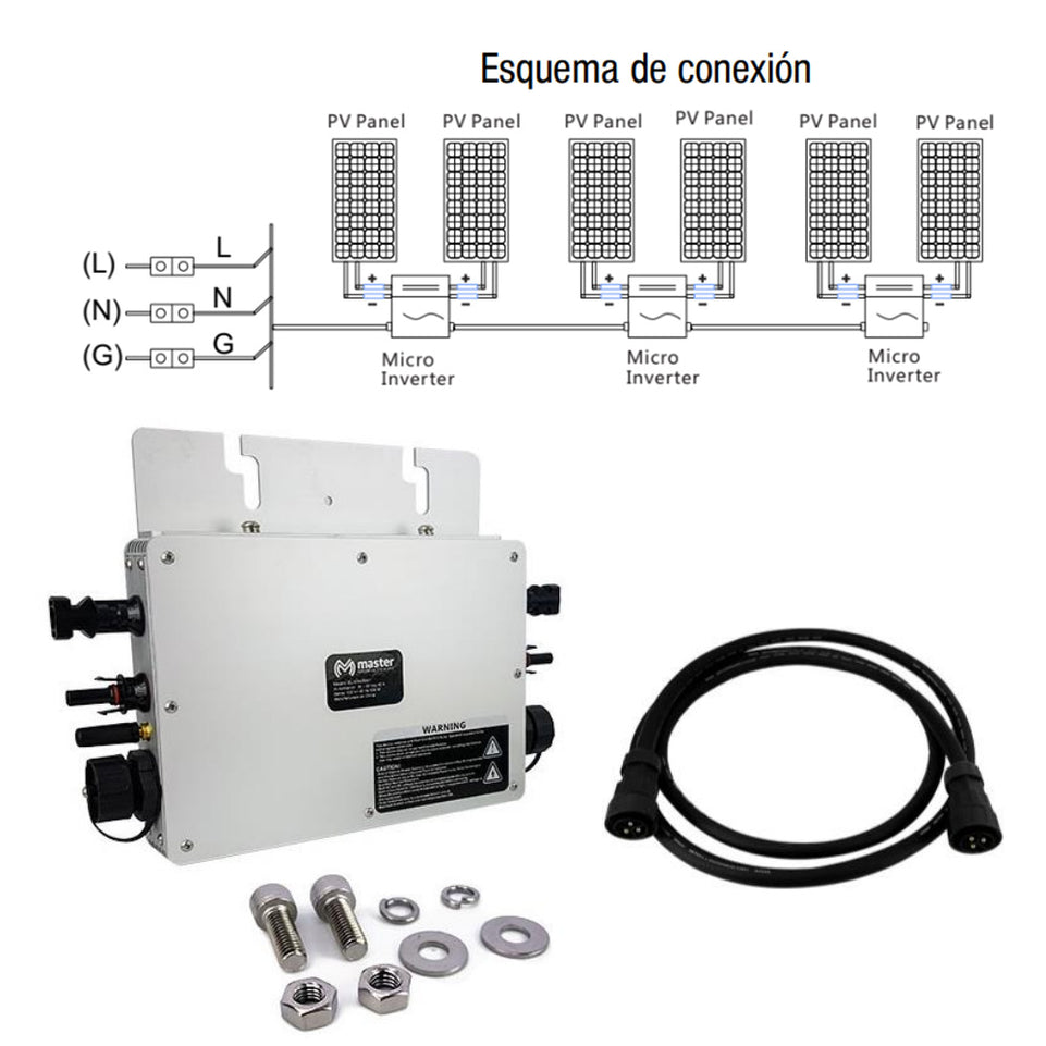 Micro inversor de voltaje | EL-MINV6001