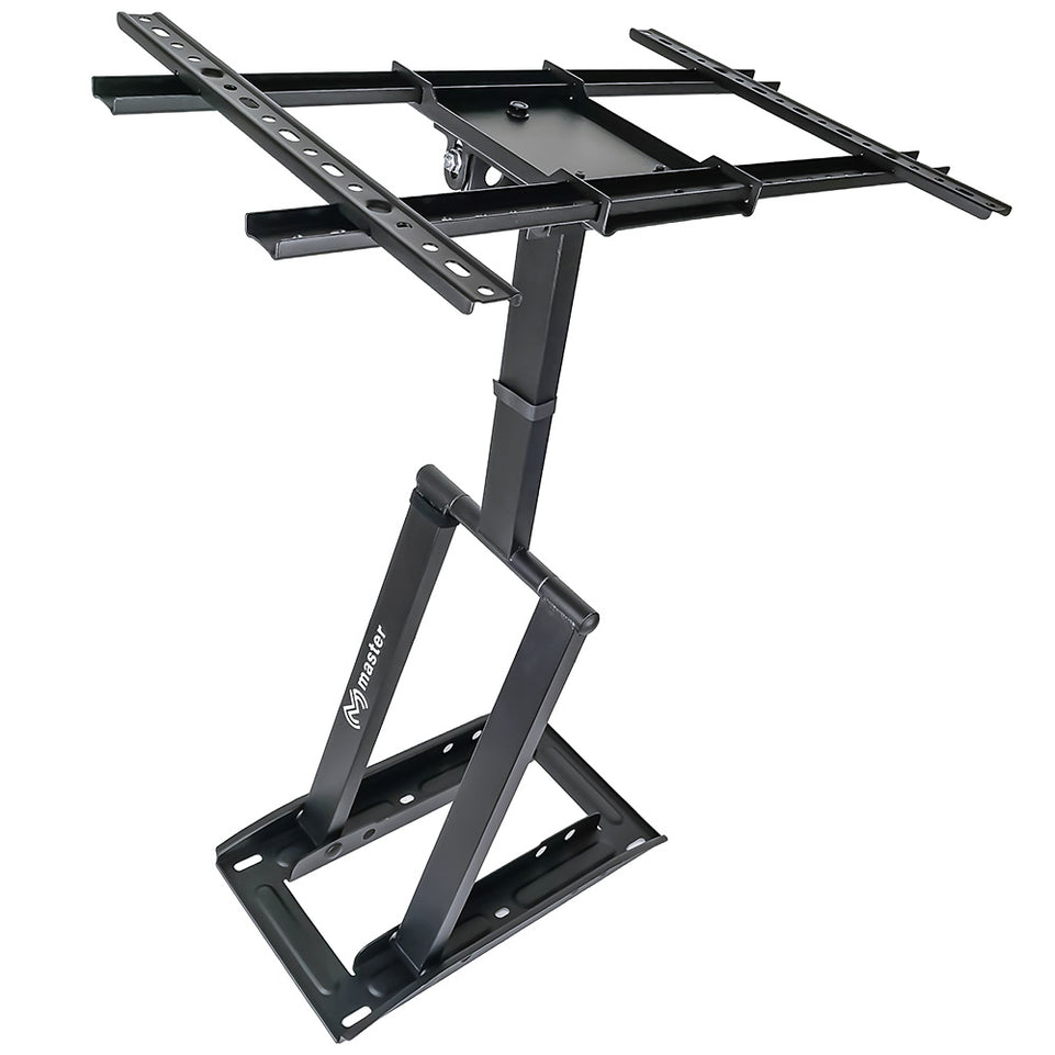 Soporte Móvil con brazo para TV y Pantallas 40”–75” | Altura Ajustable y Base de Acero | HO-ARML90