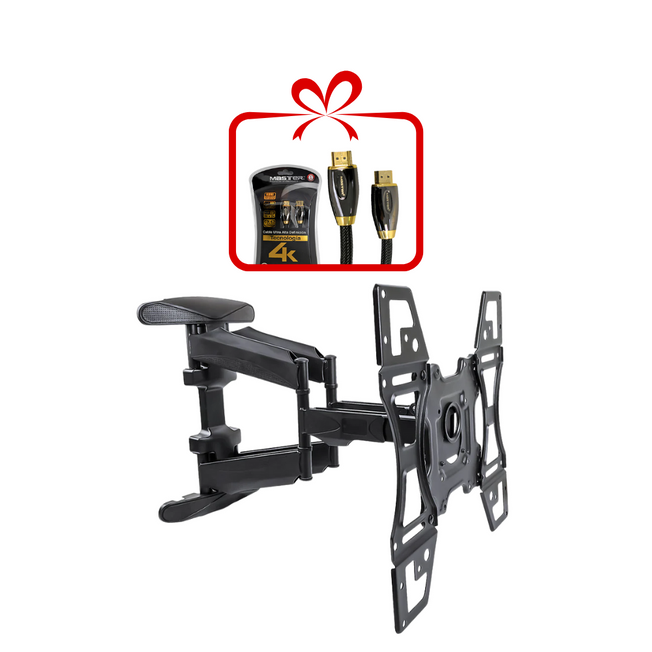 Soporte de Pared con Brazo Articulado para Pantalla de TV | HO-ARMLUX