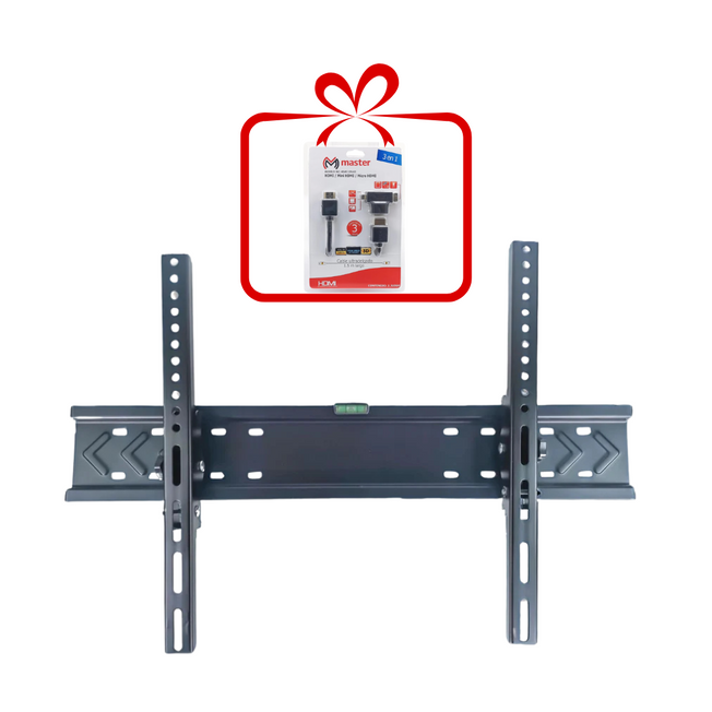 Soporte Inclinable de Pared para Pantalla de TV 32”–75” | HO-FLAT30-64T