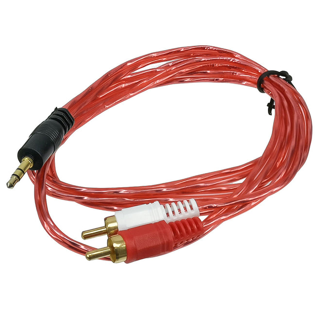 Cable 3.5mm para audio estéreo, 1.5 m | MC-3.5-2RCA1