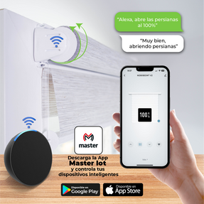 Motor Inteligente para Persianas con Control | IOT-MOTORBLIND