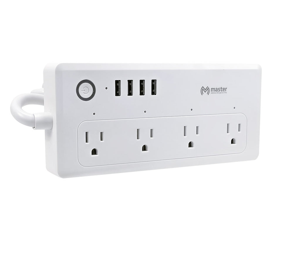 Barra Multicontacto Inteligente WiFi con Control por App y Voz | IOT-POWSTRIP