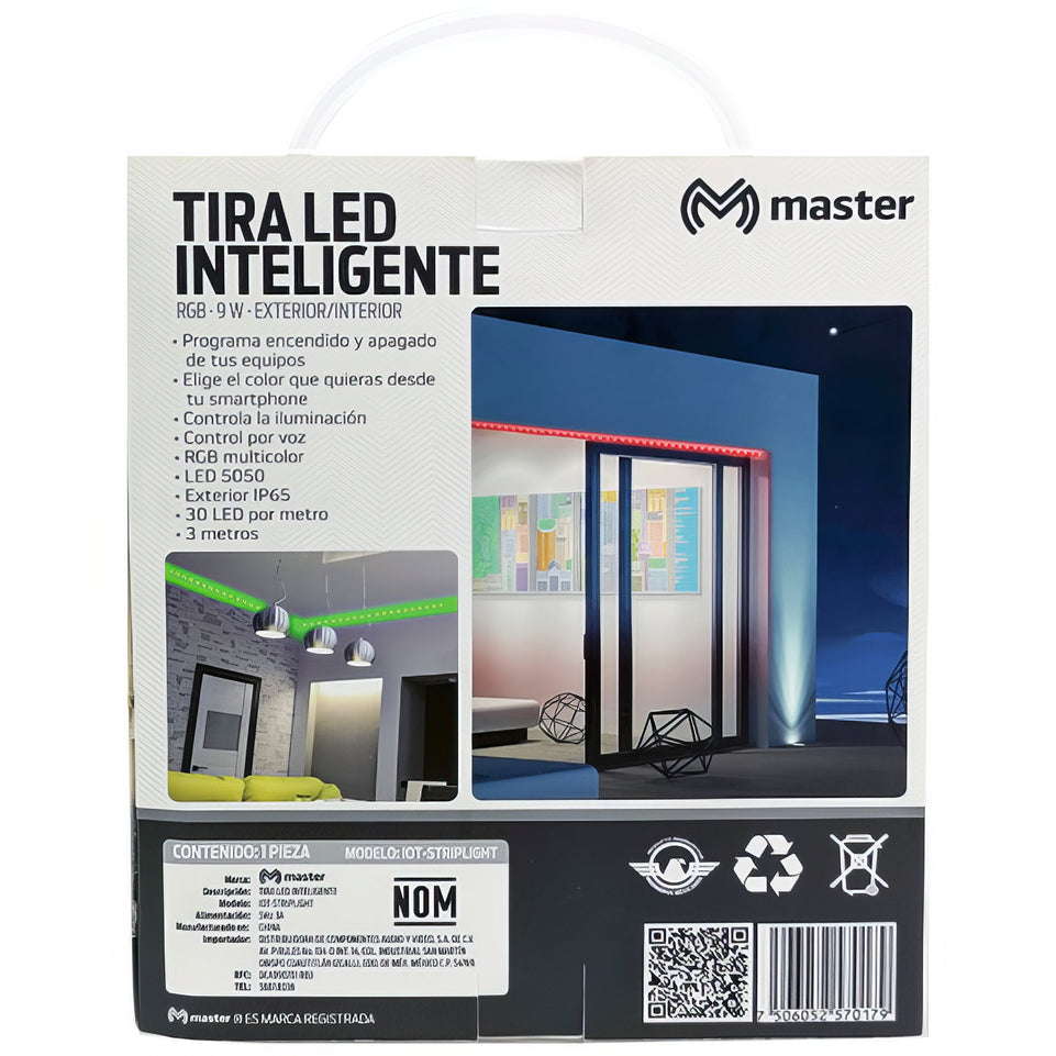 Tira LED Inteligente RGB  | IOT-STRIPLIGHT