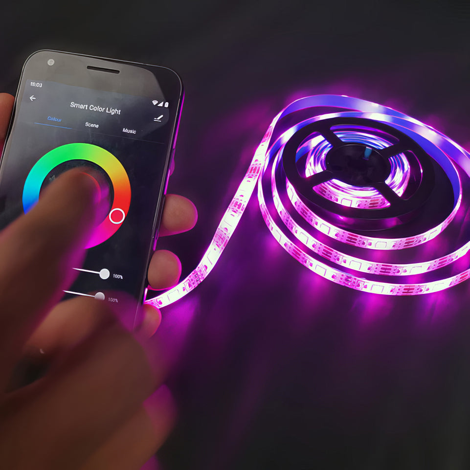 Tira LED Inteligente RGB  | IOT-STRIPLIGHT