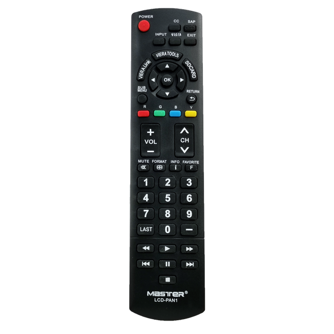 Control Remoto Compatible con Panasonic LCD Smart TV | LCD-PAN1