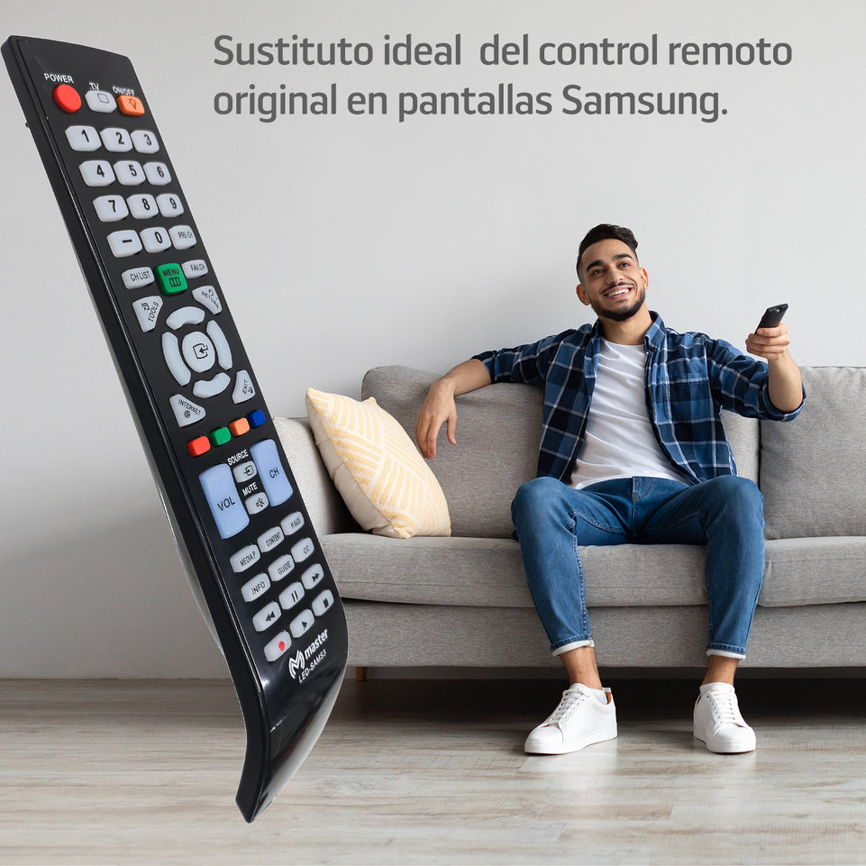 Control Remoto Compatible con Pantallas Samsung | LED-SAMS3