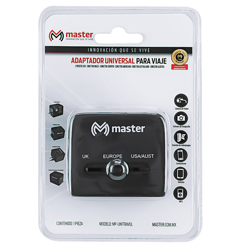 Adaptador de energía universal | MP-UNITRAVEL