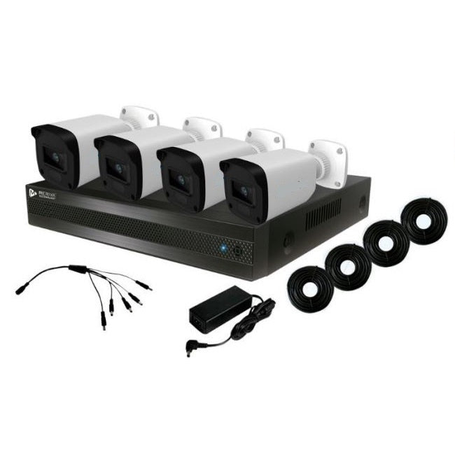 KIT DVR 4 EN 1 AHD DISCO DURO 1 TB - MS-4-1AHDKITN