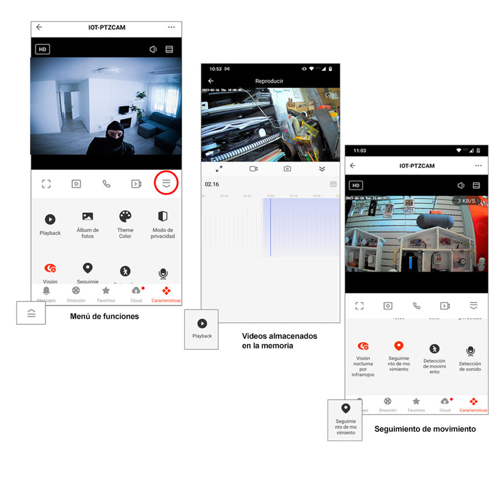 Cámara de Seguridad IP HD para Exterior Compatible con Tuya | MS-CAMEXTTUYA