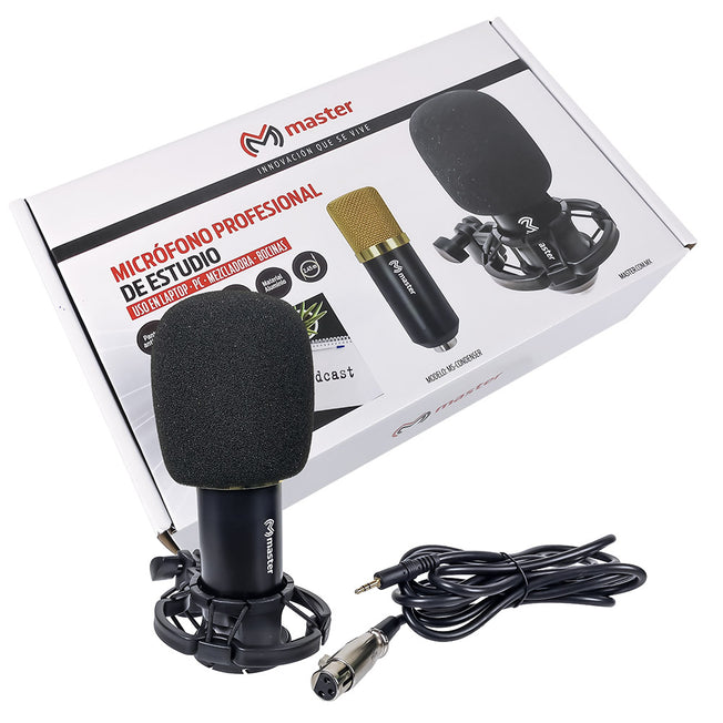 Micrófono ambiental metálico - MS-CONDENSER