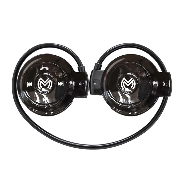 Audífonos Inalámbricos Deportivos | Bluetooth, Control de Volumen, Radio FM y Memoria MicroSD | MS-HEADBTFM