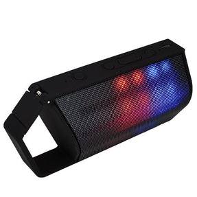 Bocina portátil SD, Bluetooth, FM, Batería, Luz RGB - MS-LEDBR