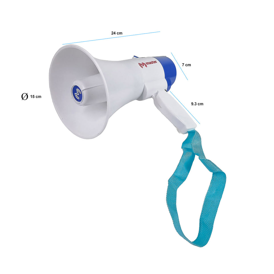 Megáfono de mano recargable |  MS-MEG26A