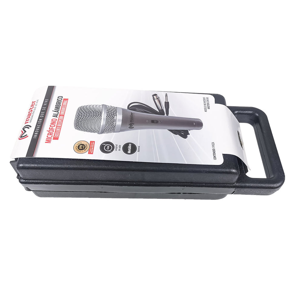 Micrófono alámbrico de mano | MS-MICBOX1
