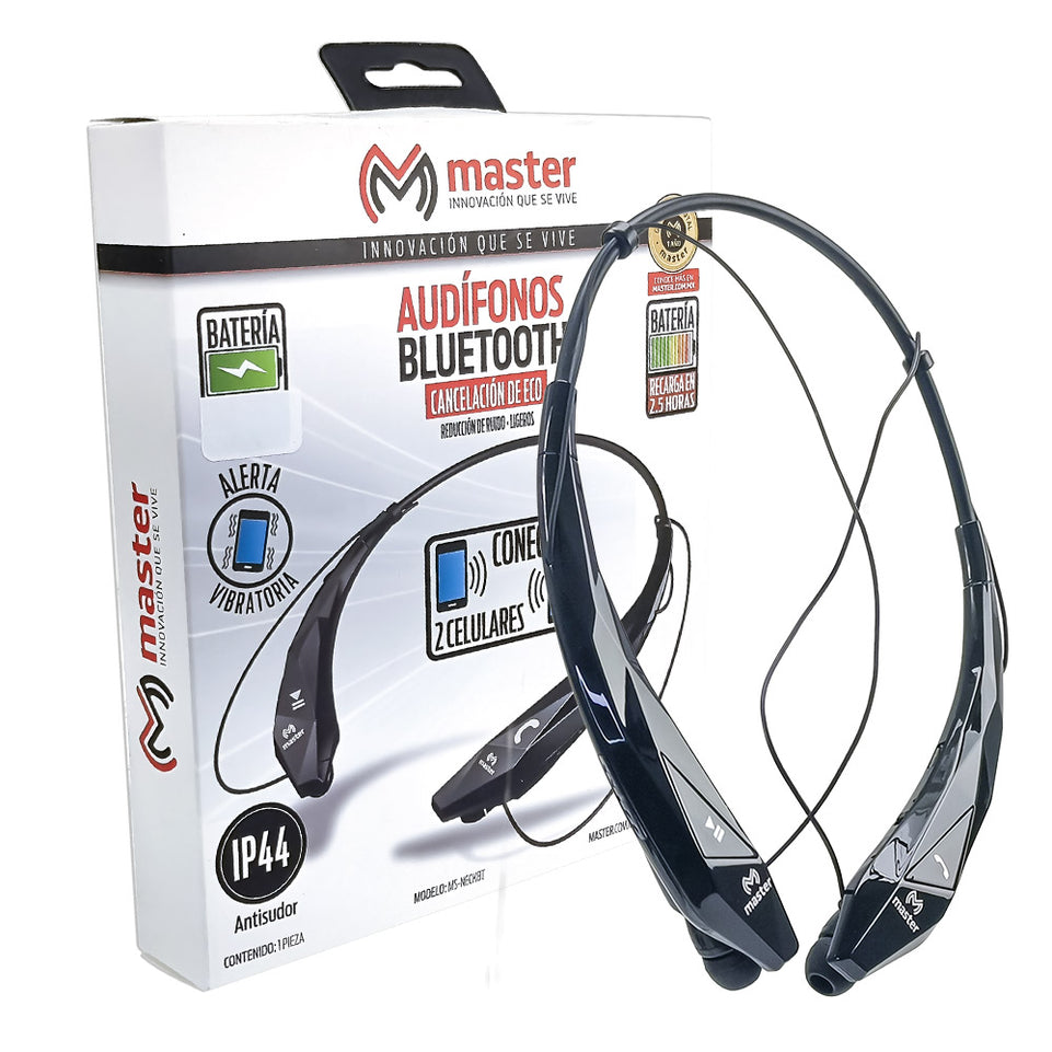 Audífonos deportivos bluetooth | MS-NECKBT