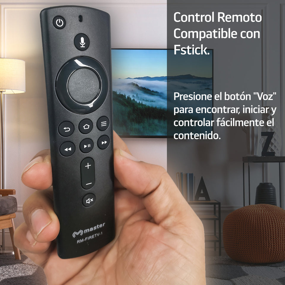 Control Remoto Compatible con Fire TV con Voz Alexa | RM-FIRETV-1
