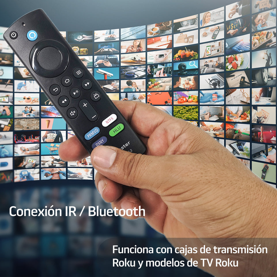 Control Remoto Compatible con Fire TV con Alexa | RM-FIRETV-2