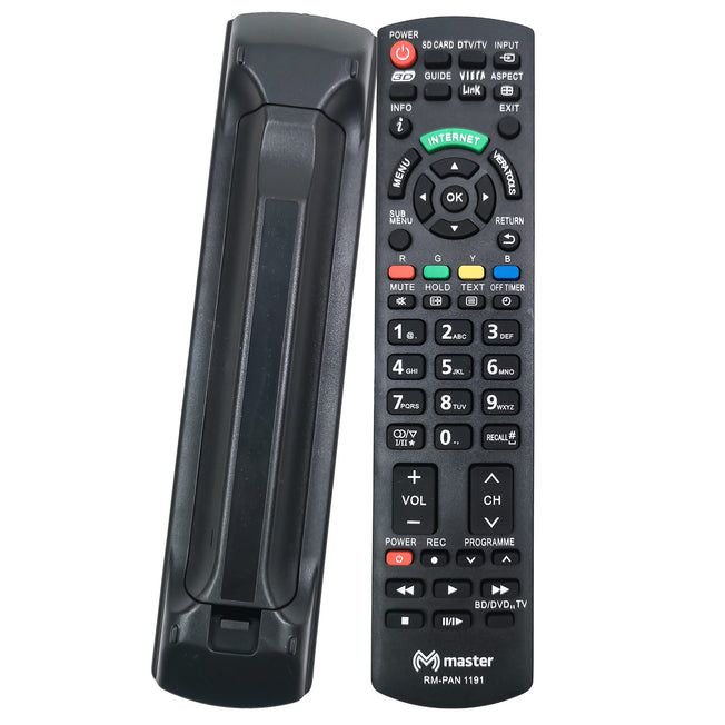 Control Remoto de Reemplazo Compatible con TV Panasonic | RM-PAN1191
