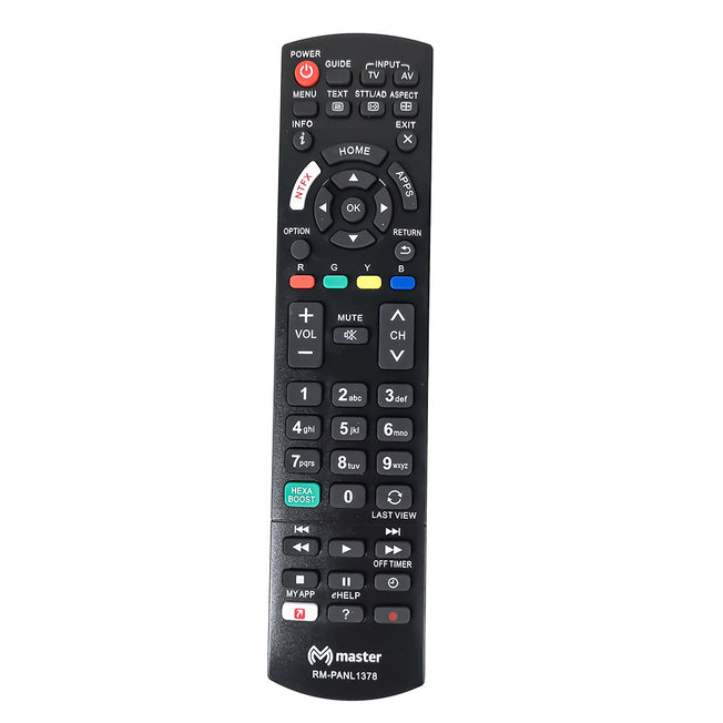 Control Remoto Universal para TV Panasonic Compatible con Smart TV | RM-PANL1378