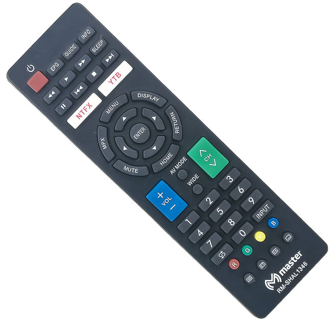 Control Remoto Compatible con TV Sharp | RM-SHAL1346