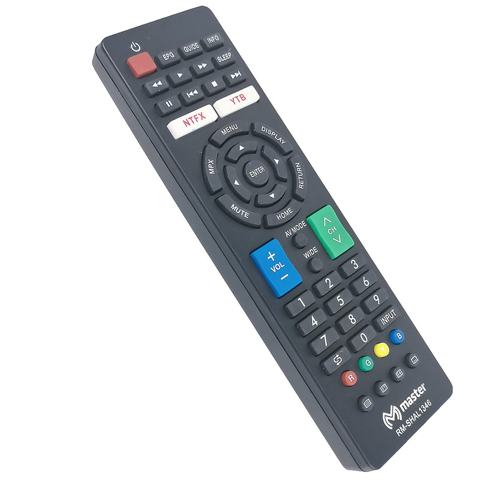 Control Remoto Compatible con TV Sharp | RM-SHAL1346