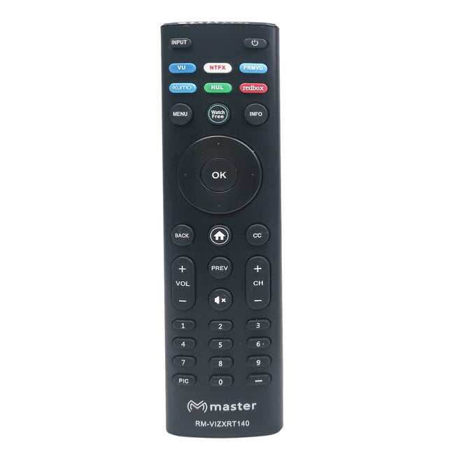 Control Remoto de Reemplazo Compatible con TV Vizio | RM-VIZXRT140