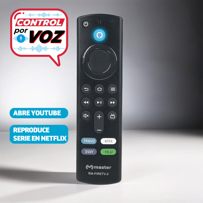 Control Remoto Compatible con Fire TV con Alexa | RM-FIRETV-2