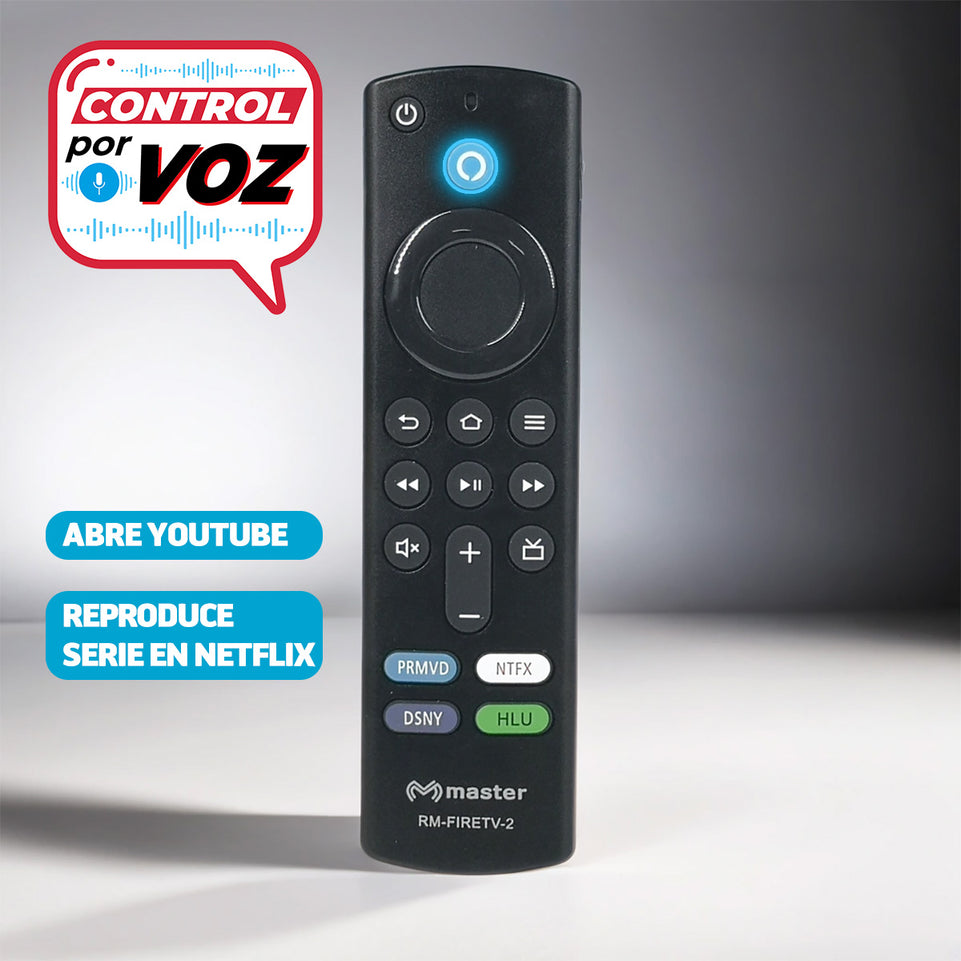 Control Remoto Compatible con Fire TV con Alexa | RM-FIRETV-2