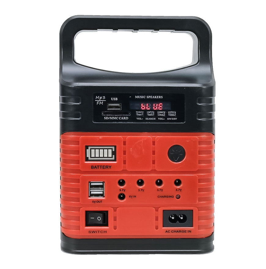 KIT SOLAR 10W FOCOS RADIO USB | MP-KIT10W