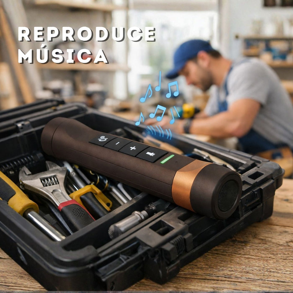 Bocina portátil multifuncional 4 funciones en 1 | MP-BIKEPBL