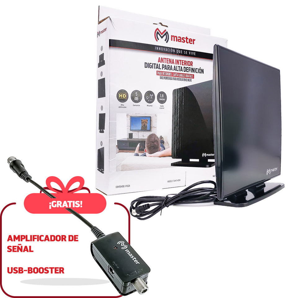 Antena digital para interior | TVANT-HDBX
