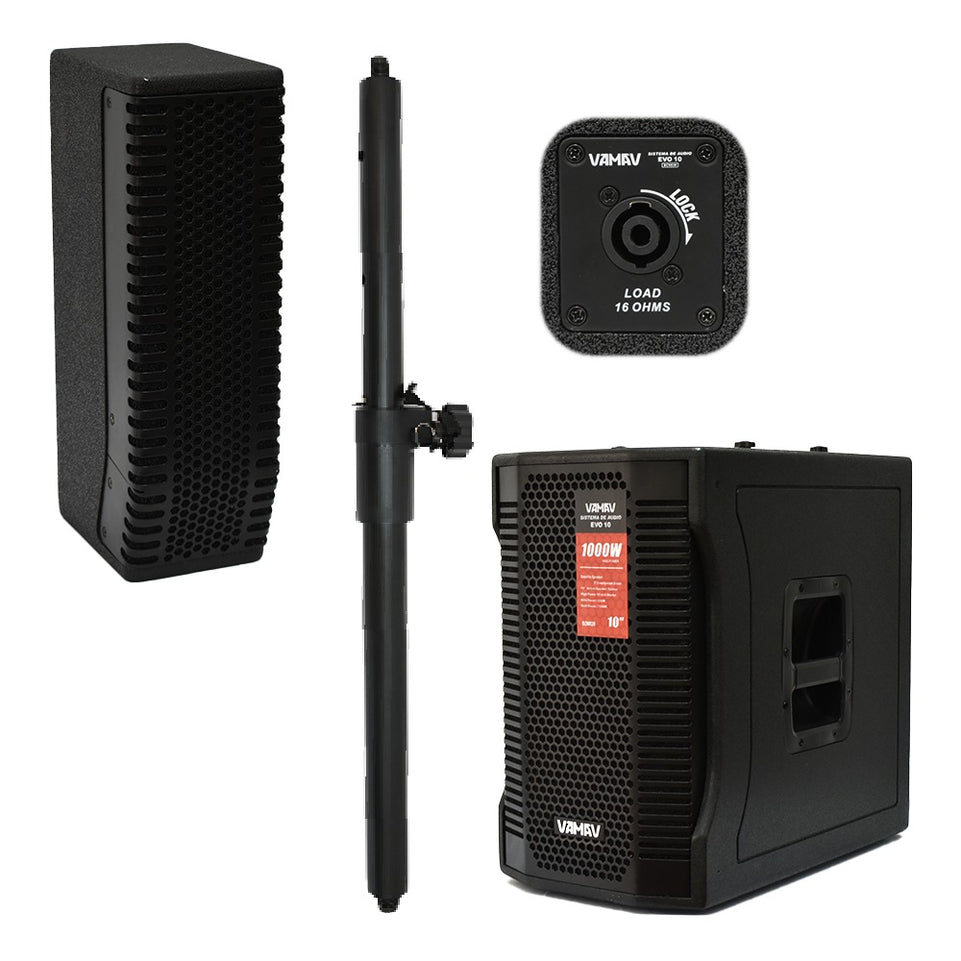 Sistema De Audio Profesional De 10in Bluetooth MA-PROSAT10N