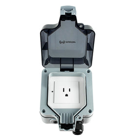 Contacto Exterior Inteligente WiFi IP55 15A | IOT-EXTPLUG15N