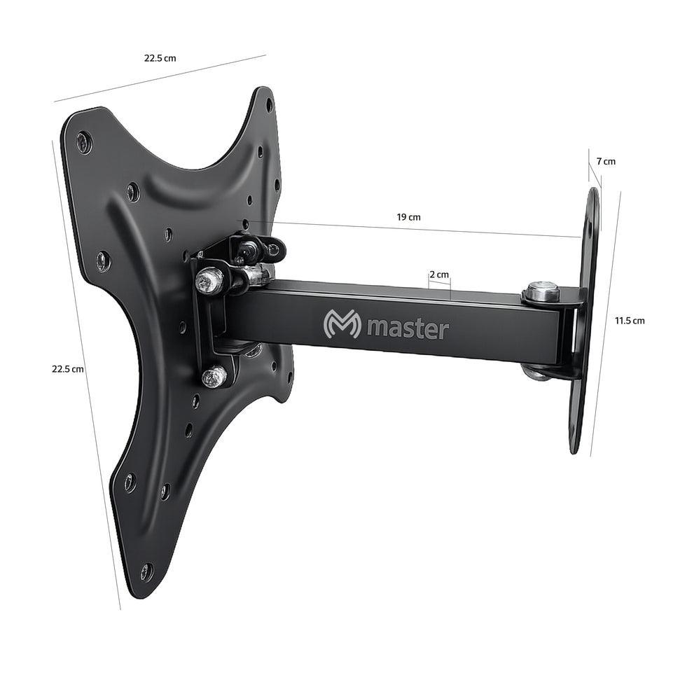 Soporte de brazo para pantallas de 17" a 42" | IRON-XS