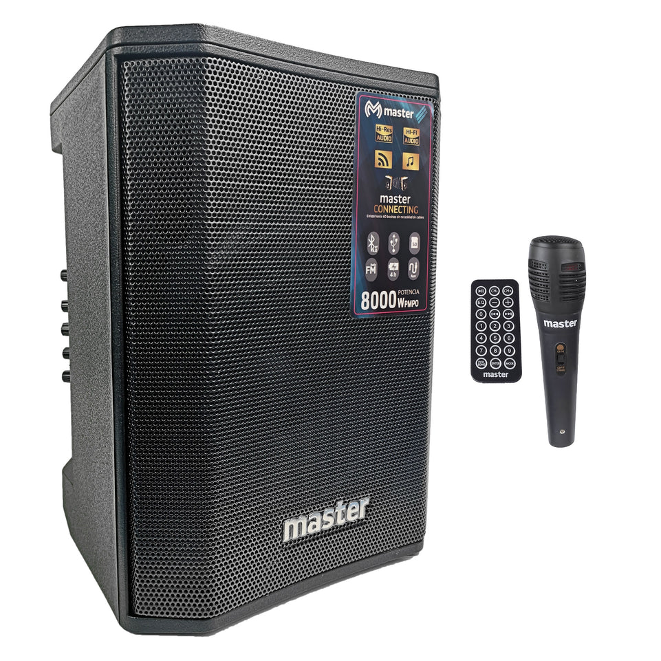 Reproductor de audio multiposiciones portátil 8000W | M1