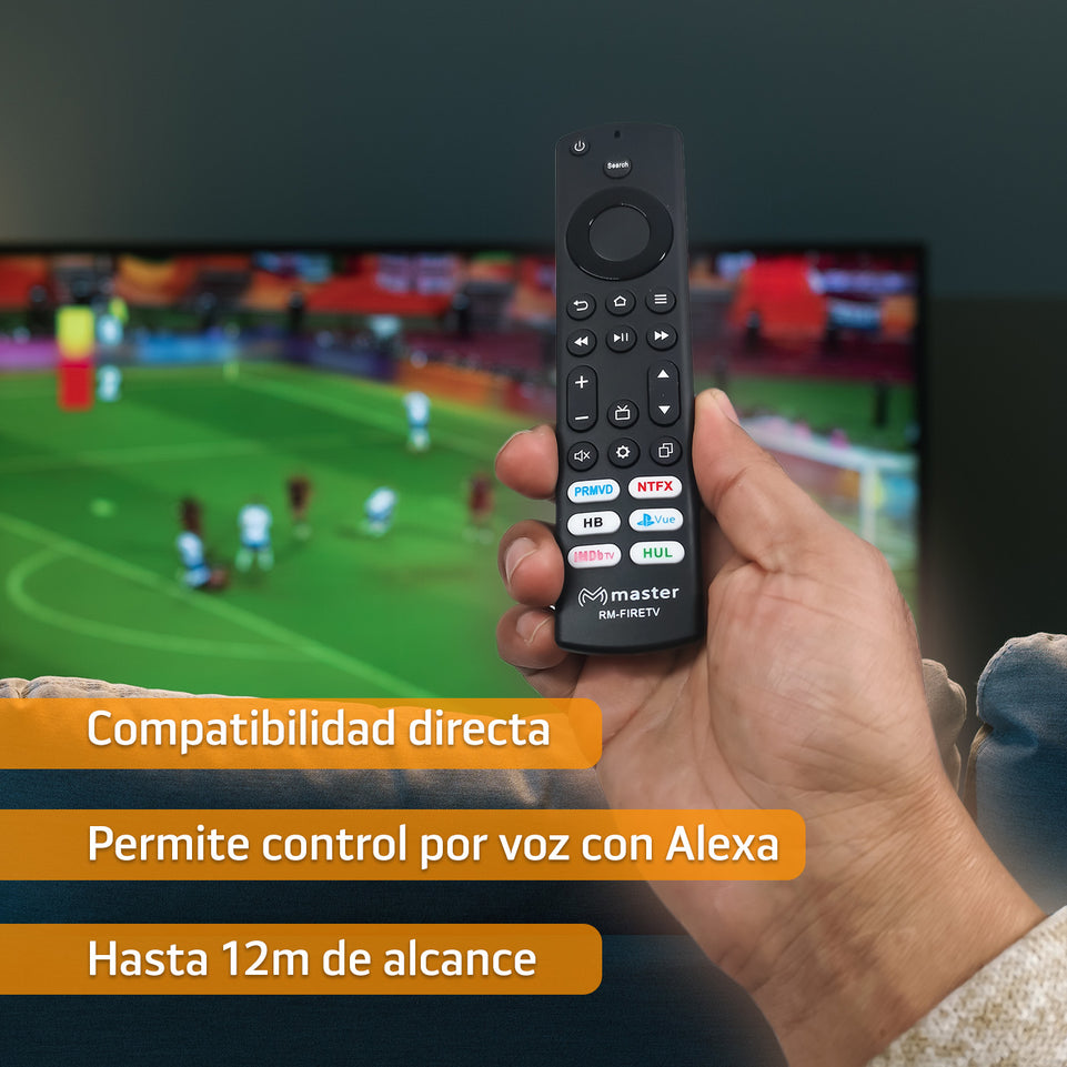 Control Remoto Compatible con Toshiba & Insignia Fire TV | RM-FIRETV