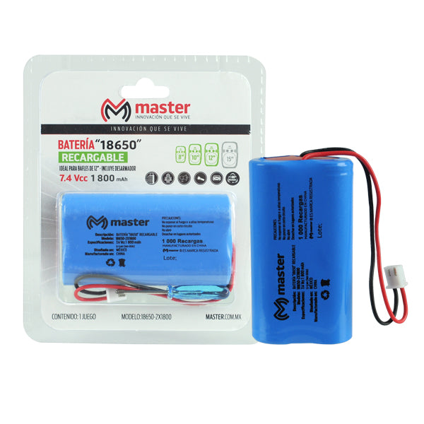 Par de Baterías 18650 para Equipos Electrónicos – 1800mAh