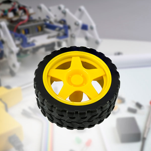 RUEDA DE PLÁSTICOPARA MOTOREDUCTOR | AR-WHEEL